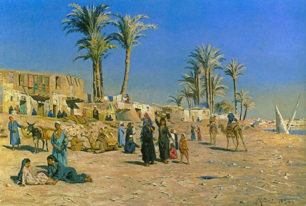 In the outskirts of Cairo by Peter Mork Monsted